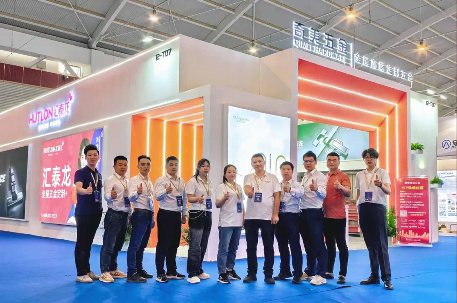 齊心協力,攜手共贏丨匯泰龍全屋五金震撼亮相2024云南建博會!