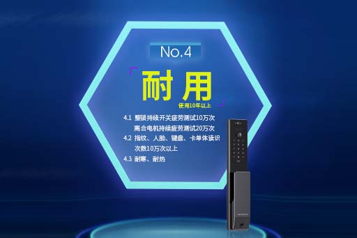 好智能鎖十大標準2.0---No.4:耐用